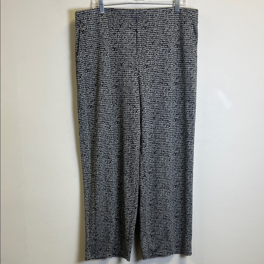 NIC+ZOE Monochrome Textured Pants